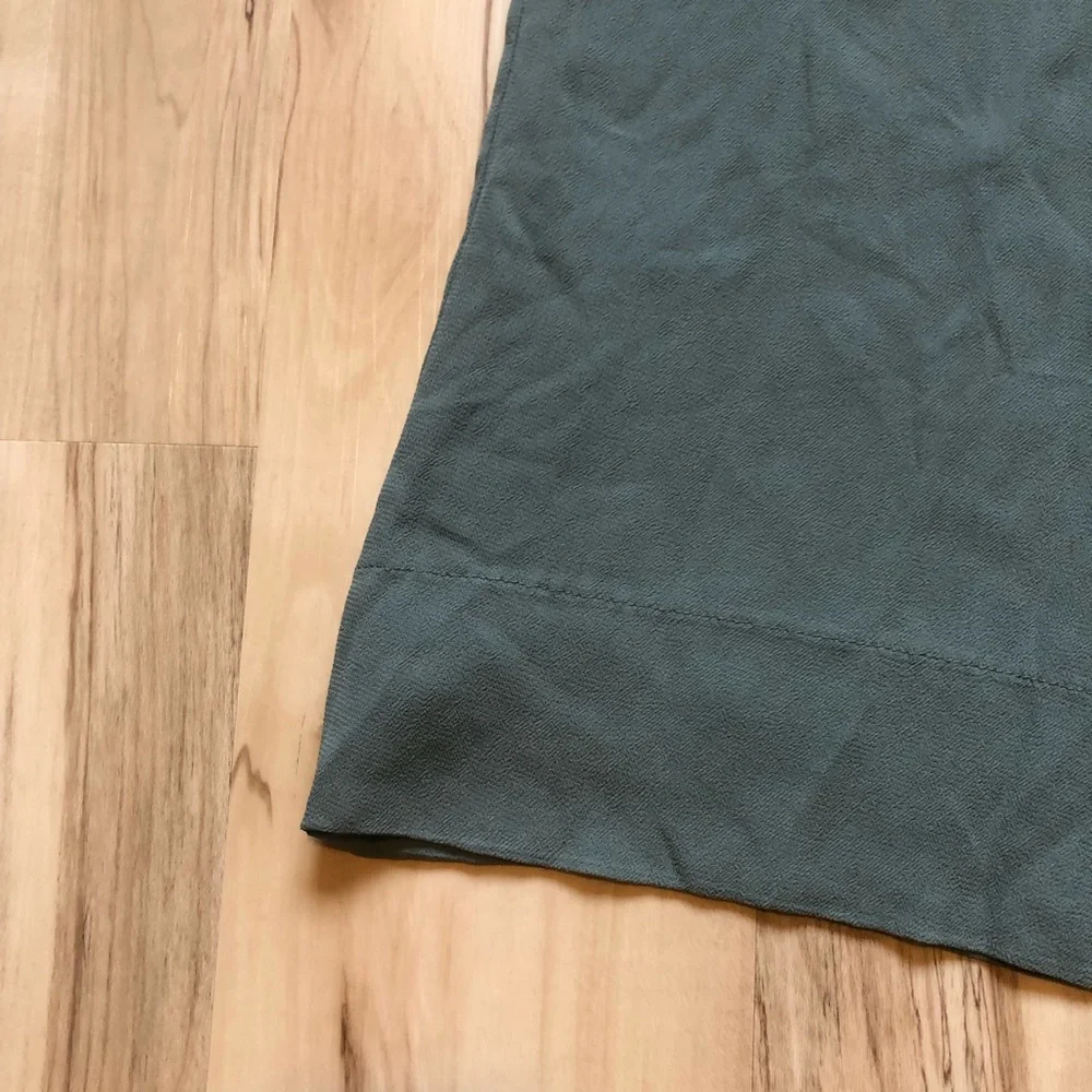 Babaton Maximilion Sleeveless V-Neck Wide-Leg Jumpsuit Teal Blue Green - Picture 4 of 12